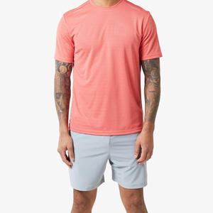 Ensemble short et t-shirt pour homme en coton respirant de haute qualité, nouvelle collection, été, décontracté, OEM - Product Image 2