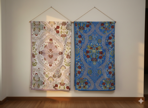 Tissu Popeline 100% Coton Peigné Léger, Respirant, Absorbant l'Humidité, Écologique, à Imprimé Floral Biologique pour Femmes et Filles - Product Image 3