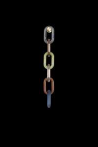Premium Resin Decorative Rectangle Wall Chain Hanging for Elegant Home and Office Decor - Product Image 2
