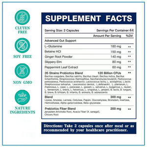 Cápsulas de Probióticos Diarios Oem Odm con Enzimas Digestivas y Prebióticos que Apoyan la Salud Intestinal y Mejoran la Absorción de Nutrientes - Product Image 2