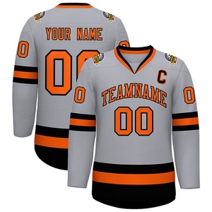 Maillot de hockey vierge professionnel en gros, personnalisable, qualité supérieure, avec logo et nom brodés ou sublimés, tenue de hockey - Product Image 5
