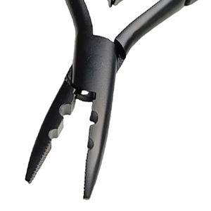 Pince à extensions capillaires professionnelle pour salon, en acier inoxydable, pour micro-anneaux et perles, installation, retrait et coiffage, IMANS - Product Image 2