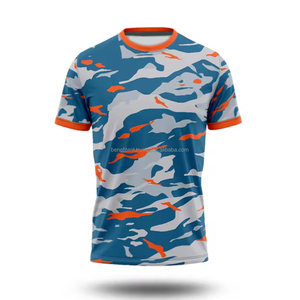 Camisetas de Fútbol de la Mejor Calidad, Cuello Redondo, Manga Corta, Transpirables, Ligeras, Impermeables, de Secado Rápido, Personalizables para Adultos - Product Image 1
