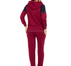 Oferta Especial: Conjuntos Deportivos con Capucha para Mujer, Ropa Urbana de Invierno, 100% Algodón Orgánico, Ligeros, Reversibles, con Logotipo Personalizado Impreso en Felpa - Product Image 6