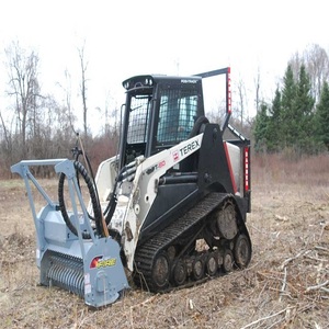 Efficient Terex Loader With Mulcher Attachment For <b>Brush</b> Management <b>Vegetation</b> Removal And Ground Clearing - Product Image 4