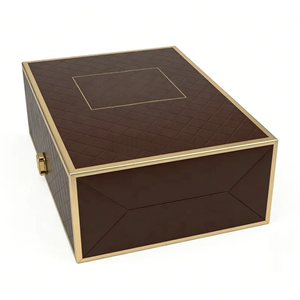 Caja de Regalo de Cartón Rígido de Lujo Personalizada para Botellas de Vino, con Cierre Magnético de Doble Puerta y Diseño Portátil - Product Image 6