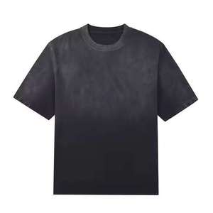 <b>Men</b> Vintage Washed <b>Silk</b> Screen Printed T-<b>Shirt</b> Custom Logo Heavy Regular Fit 100% Cotton Street Wear Eco-Friendly Washable - Product Image 5