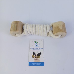 Jouet à mâcher pour chiens en bois de café pour reptiles, branche ronde durable, utilisable toute l'année, fabriqué au Vietnam - Product Image 5
