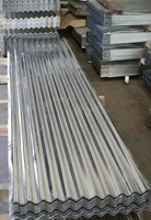 Tôle de toiture ondulée en métal galvanisé avec revêtement en zinc, conforme à la norme ASTM, épaisseur 0,12-0,13 mm, à bon prix