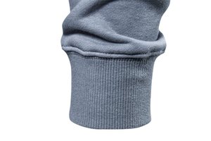 <b>Men</b> Crew Neck Sweatshirt Regular Fit Solid Color Knitted Cotton Pullover Casual Autumn Style Anti-Pilling Feature - Product Image 2