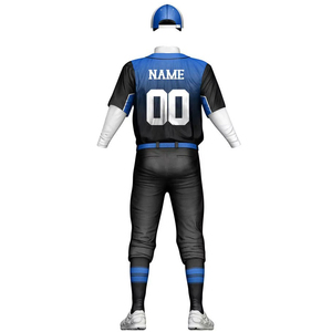 Uniforme de Béisbol Transpirable de Secado Rápido con Estampado Personalizado para Hombre, con Nombre y Colores del Equipo Personalizados, Diseña tus Propios Conjuntos - Product Image 4