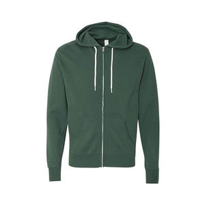 Nouveauté 2026 – Vêtements pour hommes – Sweats à capuche respirants de couleur unie – Sweats à capuche zippés décontractés en polaire pour hommes – Tenue décontractée - Product Image 1