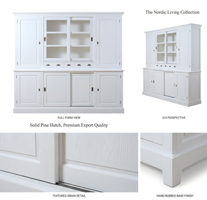 Brion Eco-Friendly Durable Modern <b>Rustic</b> Teak Wood <b>Cabinet</b> Natural Finish Functional Storage for Entryway Living Room Decoration - Product Image 5