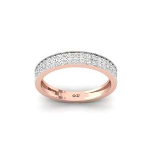 Anillo Minimalista con Diamante CVD de una Sola Piedra, Joyería Elegante y Clásica para Mujer, Regalo de Boda, Compromiso o Aniversario - Product Image 3