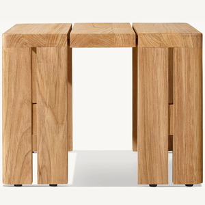 Hot <b>sale</b> teak wood coffee <b>table</b> with simple modern style suitable <b>for</b> outdoor use, modern design, all weather resistant - Product Image 2