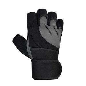 Guantes de Gimnasio Flexibles de Medio Dedo con Malla de Spandex, Antideslizantes, con Acolchado en la Palma, para Entrenamiento con Pesas - Product Image 2
