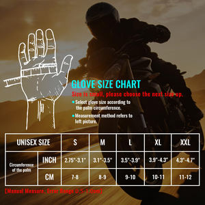 Gants de moto respirants à doigts complets personnalisés pour la conduite en extérieur, les sports, la protection, la course de motocross, les gants de moto pour hommes, équipement de moto - Product Image 6