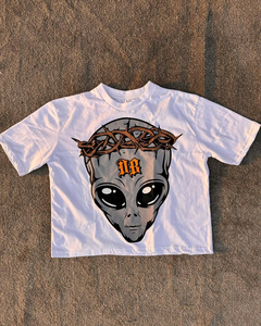 T-shirt décontracté surdimensionné pour homme en 100 % coton de haute qualité, design uni, streetwear, respirant, poids lourd, coupe courte, logo personnalisé - Product Image 1