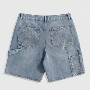 Shorts de Mezclilla Desgarrados con Logotipo Personalizado para Mujer, Estilo Y2K, Cintura Media, 100% Algodón, Secado Rápido, Transpirables, Venta al Por Mayor B2B - Product Image 2