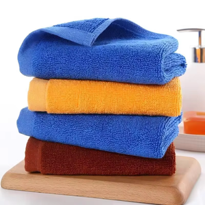 Toalla de Mano de Algodón Suave, Toalla Moderna para Baño, Spa y Gimnasio, Secado Rápido, Proveedor Mayorista OEM Personalizado, Color Sólido, Tela de Rizo - Product Image 1