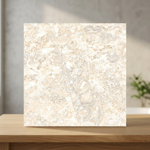 Azulejos de Porcelana Brillante Fantasía Blanca de 600x600 mm |   Azulejos Pulidos para Pared y Suelo de 60x60cm y 8mm, Garantía de 3 Años, Servicio Postventa - Product Image 3