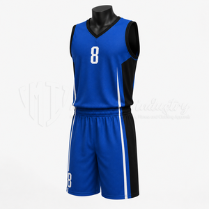 Fabricant d'uniformes de basketball personnalisés, ensemble de maillots de basketball sublimés, vêtements de basketball respirants pour équipe, fournisseur OEM ODM, 100% - Product Image 3