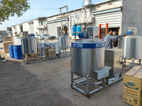 Complete industriële fruitmelk-ijsroomfabriek, volautomatische, geluidsarme productielijn, melkhomogenisator, grootschalige commerciële uitvoering