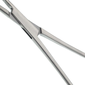 Jacobs Mosquito Forceps 5 pouces, instrument chirurgical hémostatique incurvé délicat, en acier inoxydable, outil de précision réutilisable - Product Image 5