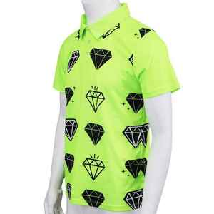 Camiseta Polo Sublimada con Estampado, de Microfibra Suave y Transpirable, Prenda Elegante y Duradera para Usar en Todas las Temporadas - Product Image 2