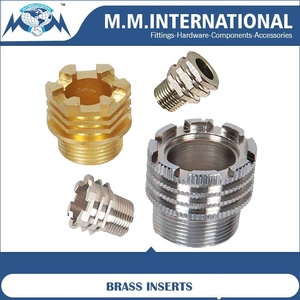 Inserts filetés hexagonaux en laiton de haute précision, micro-vis moletées, inserts filetés en laiton pour pièces de fabrication plastique - Product Image 3