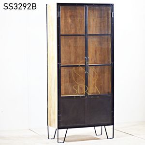 ตู้เหล็กดีไซน์เนอร์อินเดียทำมือ SS3292พื้นที่ทันสมัยสำหรับโรงแรม - Product Image 1