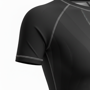 Custom sublimated rash guard <b>shirt</b> for <b>men</b> women kids MMA BJJ jiu jitsu no gi training durable <b>compression</b> wholesale swimwear - Product Image 5
