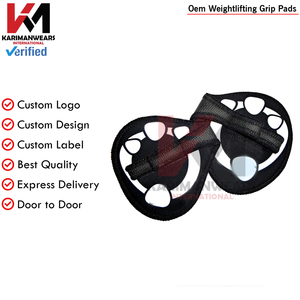 Pro Performance Weightlifting Grip Pad Hommes Femmes Gym Deadlift Anti Slip Training OEM Manufacturer - Product Image 2