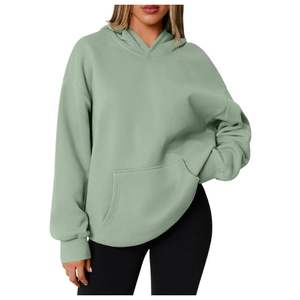 2025 <b>Women</b> <b>Hoodie</b> Polyester Fleece Pullover <b>Sweatshirt</b> OEM ODM Custom Logo Printed Winter Autumn Fashion Streetwear Casual Wear - Product Image 1