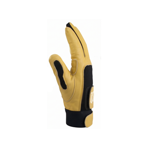 Gants de mécanicien robustes en cuir écologique, paume rembourrée, absorption des chocs, toutes saisons, pour réparation automobile et travaux de jardinage, personnalisables - Product Image 4
