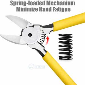 Cortador de Alambre Micro, Alicates de Corte Diagonal de Precisión de 6 Pulgadas, Alicates de Corte Lateral, Cortador de Alambre, Herramienta de Alta Resistencia - Product Image 3