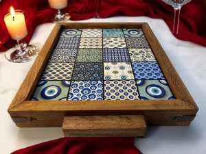 Bandejas de Madera MDF y Resina de Diseño Resistente para Uso Prolongado en Hogares y Restaurantes a Precios de Mayoreo desde India - Product Image 3