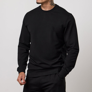 เสื้อฮู้ดแขนยาวคอกลมสไตล์สปอร์ตแคชชวลสำหรับผู้ชาย เหมาะสำหรับกิจกรรมกลางแจ้ง ฟิตเนส ออกกำลังกาย วิ่ง ระบายอากาศได้ดี ผลิตจากผ้าถัก - Product Image 1