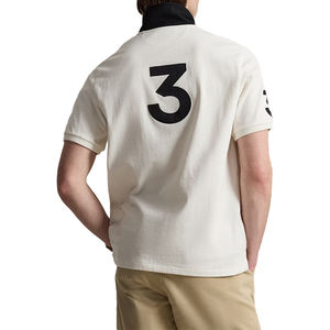 เสื้อยืดผู้ชายทรงคลาสสิค สปอร์ต แบรนด์ดัง ขายดี ปักโลโก้ตามสั่ง ผ้าถักเนื้อนุ่ม ระบายอากาศได้ดี แขนสั้น - Product Image 2