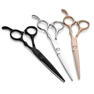 Ciseaux professionnels japonais 440C pour coiffure, ciseaux de barbier, ciseaux à effiler les cheveux - Product Image 6