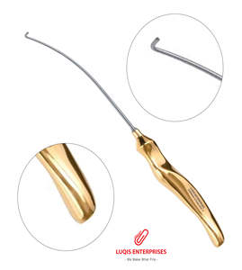 Dissectador de Nervios Endoscópico para Frente, Curvo a la Derecha, 23.5 cm, Acero Inoxidable, Instrumento Quirúrgico de Endoscopia - Product Image 1
