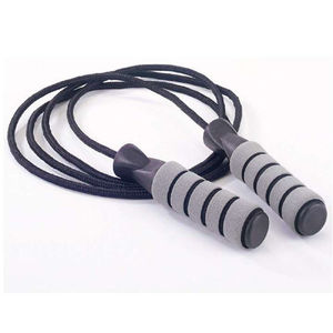 Cuerda de Saltar Ajustable con Asas de Aluminio, Cable de Acero Recubierto de PVC de 3 mm, Cuerda de Saltar con Rodamientos de Bolas para Fitness - Product Image 3