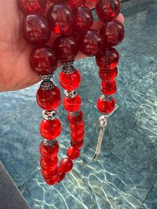 Haute Qualité Beats Buffalo Bone Tasbih Prière Islamique Misbaha Bone Bead Qualité Naturelle Subha pour la Prière Musulmane à Bas Prix - Product Image 2