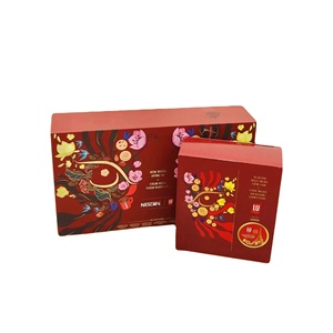 Cajas de Cartón Autoarmables Personalizadas de 30*25*8 cm, Acabado Mate, Laminación Brillante, Protección UV, Forma Magnética, Embalaje para Pasteles y Alimentos - Product Image 3