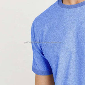 T-shirts pour hommes de haute qualité en gros avec poche, design personnalisé, coton respirant, couleur unie, col rond, manches courtes - Product Image 4