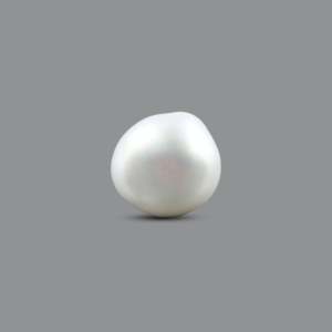 Loose Keshi Pearl 9mm-8.9 Carat AA Grade White Seawater Gemstone for Fine Jewelry - Product Image 3