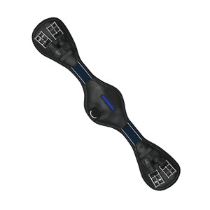 Cincha de Polo de Cuero Negro con Doble Hebilla, Equipo de Equitación, Estabilidad y Uso Diario Ecuestre - Product Image 6