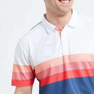 Polo de golf hecho con el mejor material para hombre, personaliza tu propio diseño, nuevo estilo, polo de golf para hombre - Product Image 4