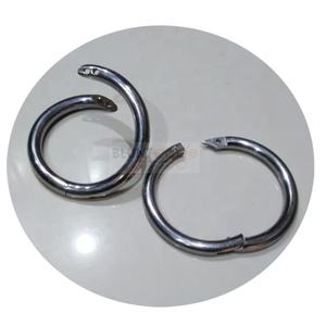 Anillo de Nariz de toro de acero inoxidable de la mejor calidad de fabricación al por mayor, anillos de toro de acero inoxidable de animales veterinarios de larga duración - Product Image 3