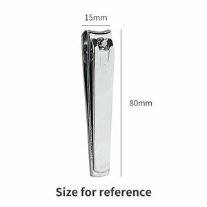 Cortaúñas Curvo de Acero Inoxidable con Logotipo Personalizado, con Apertura de Mandíbula Ancha y Diseño Portátil para Uñas de Dedos de Manos y Pies - Product Image 2